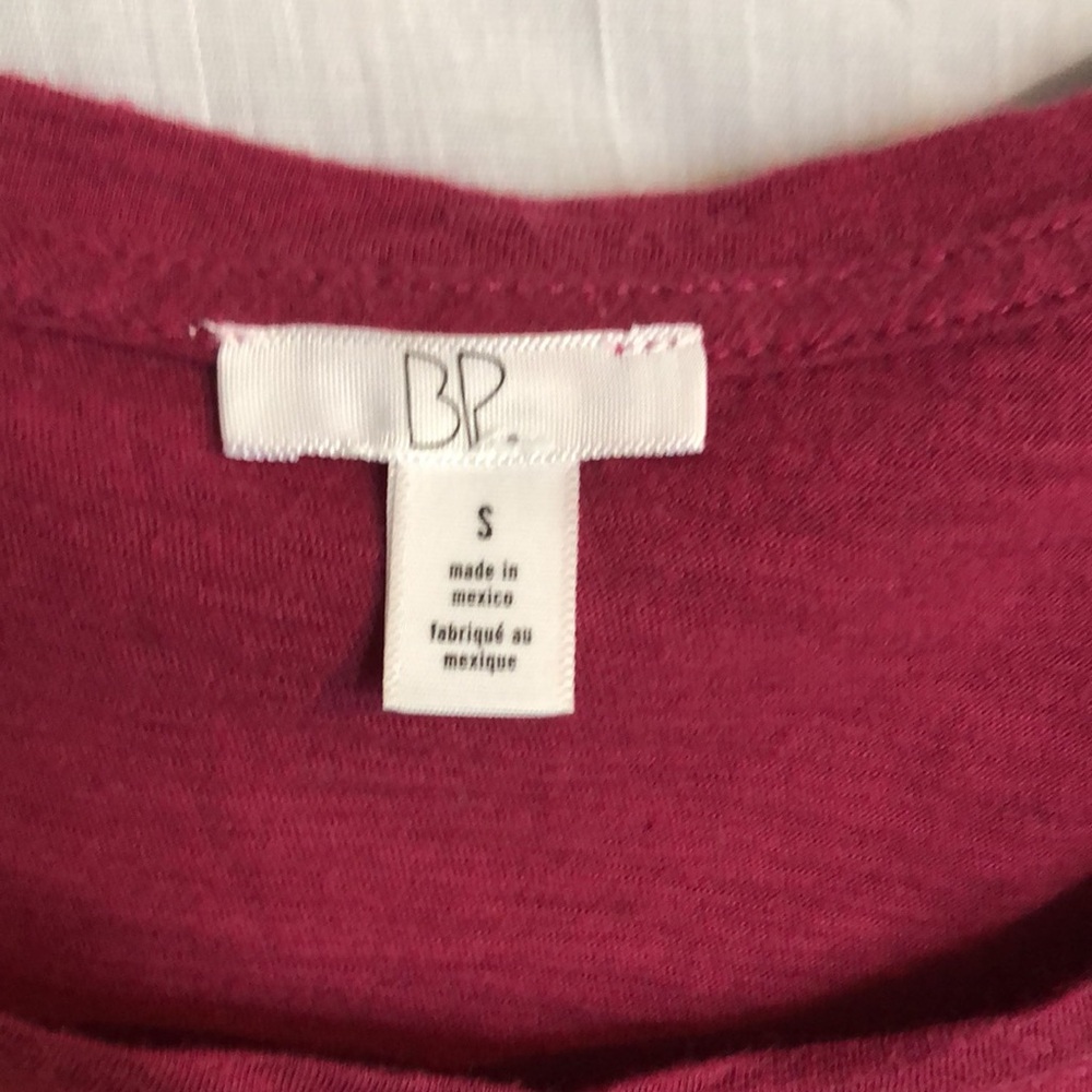 GRAYSON THREADS T shirt BP cranberry top & LORD & TAYLOR pink PJ bottoms size S - Picture 4 of 16